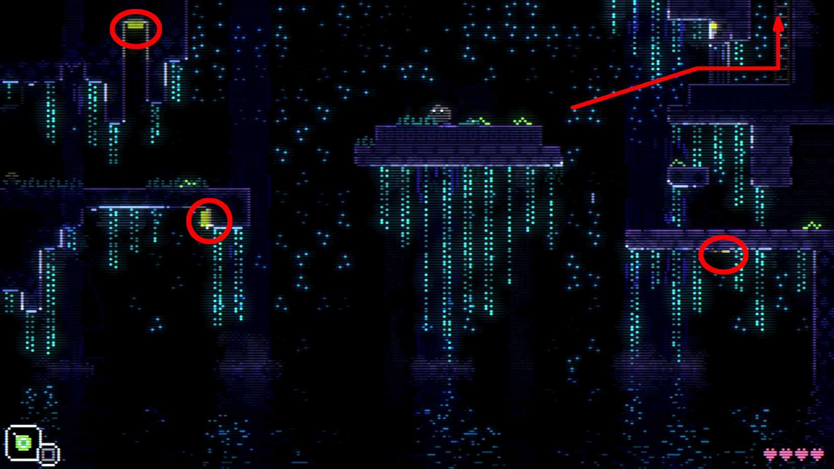 animal well flame guide