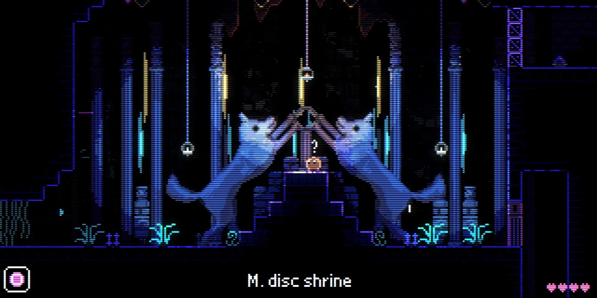 animal-well-how-to-beat-ghost-cat-m-disc-shrine