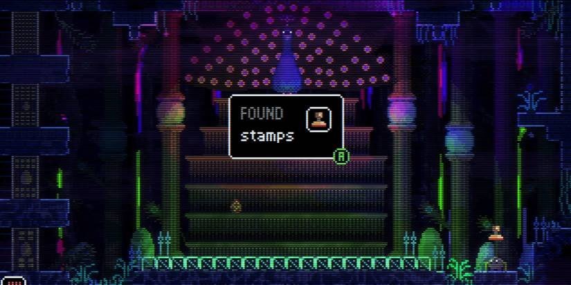 Animal Well Unlock World Map Stamps Location Peacock Room