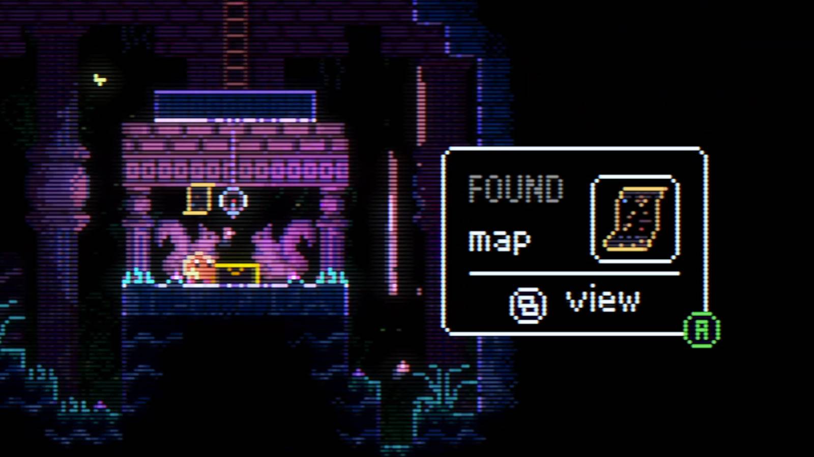 Animal Well Unlock World Map Stamps