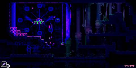 Animal Well uv light room