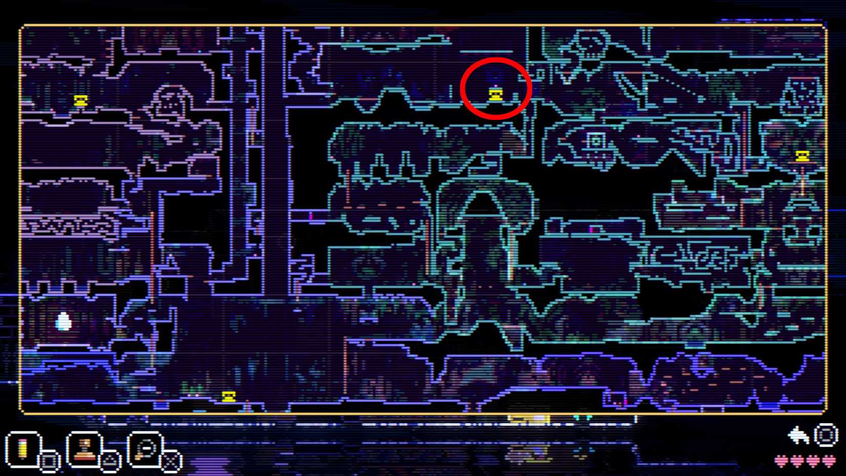 animal well flame guide