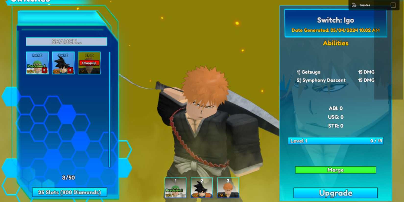 Anime Switch character