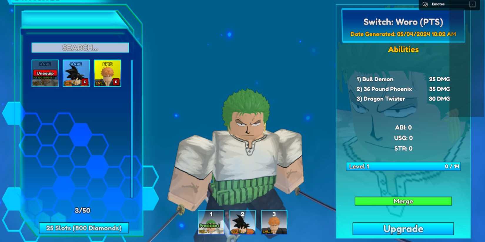 Anime Switch character