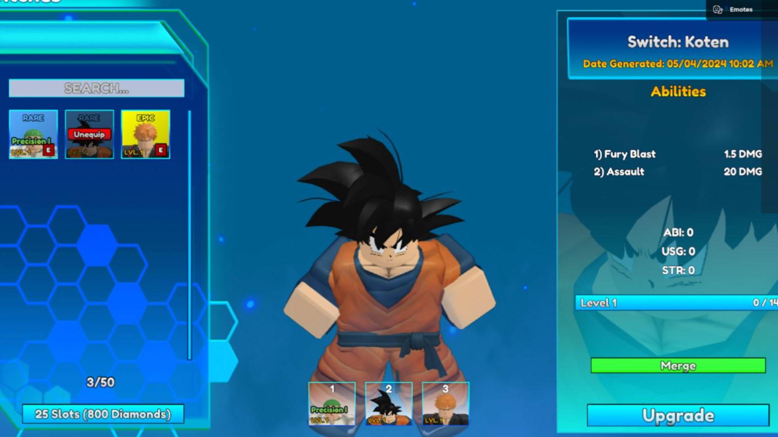 Anime Switch character