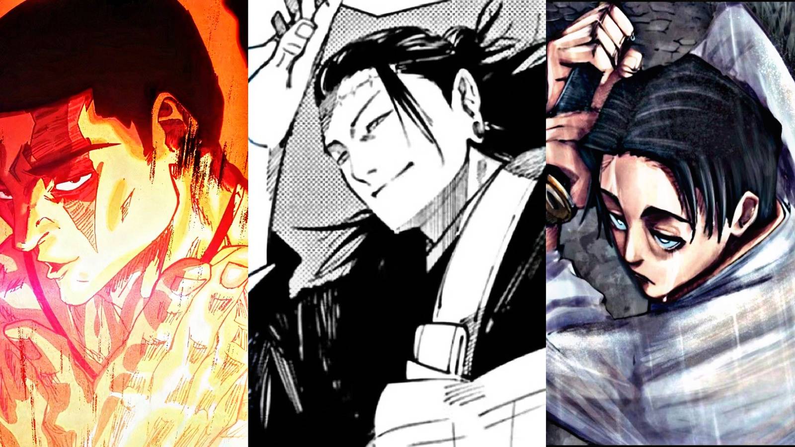 aoi todo helps yuta vs kenjaku jujutsu kaisen jjk