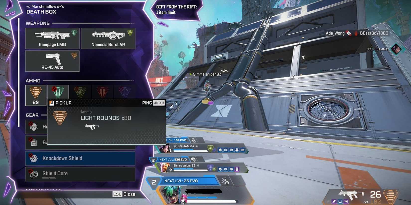 apex legends gift from the rift