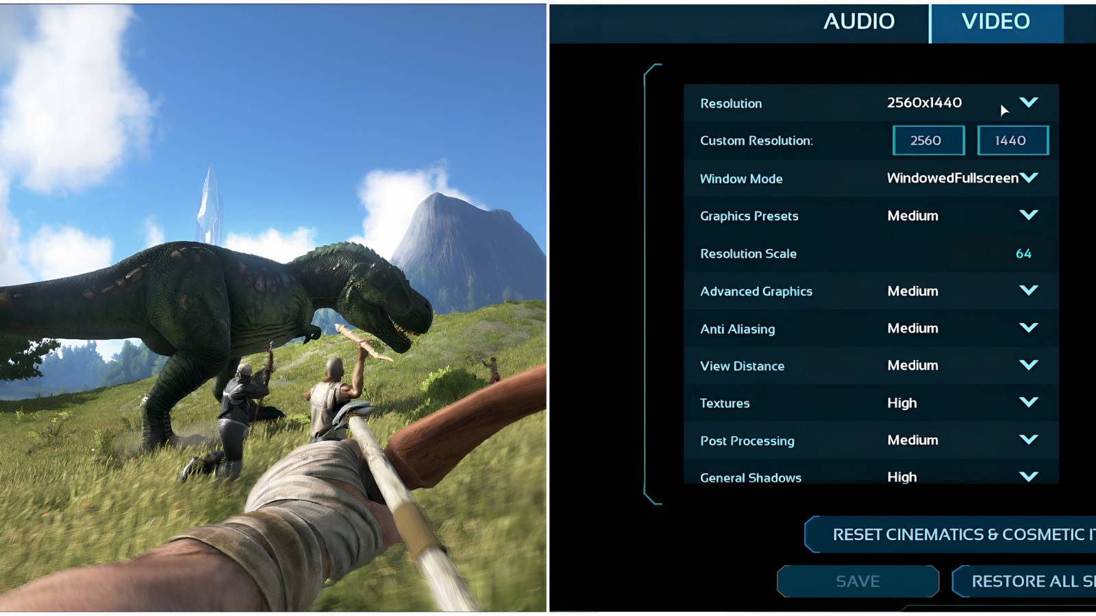 The Best Frame Rate Settings in ARK: Survival Ascended
