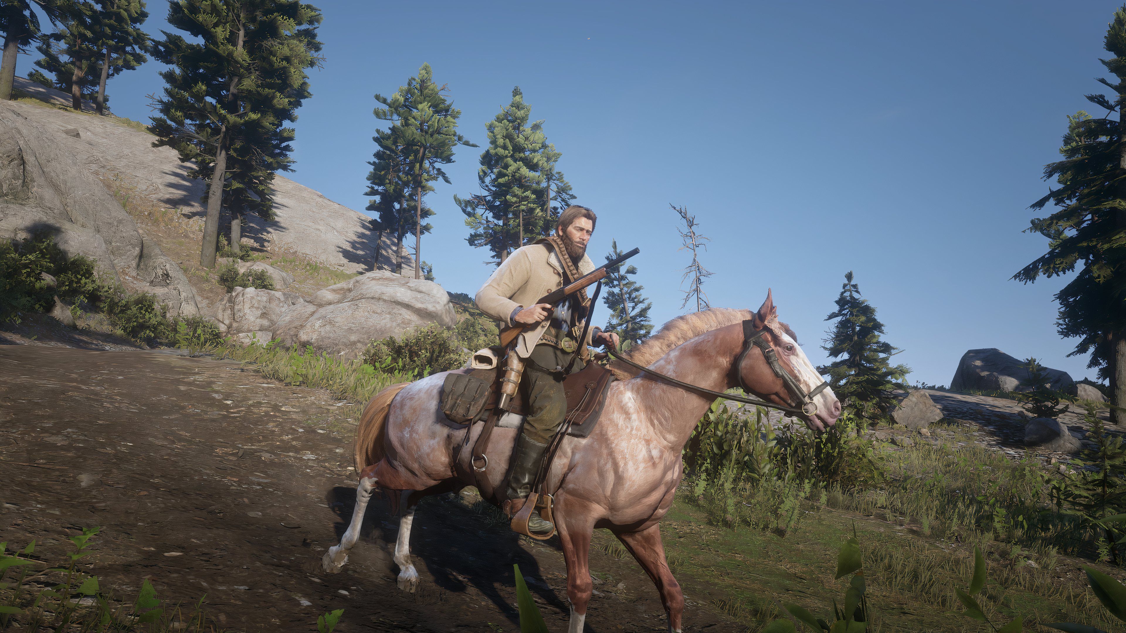 arthur-morgan-shotgun-horse-red-dead-redemption-2