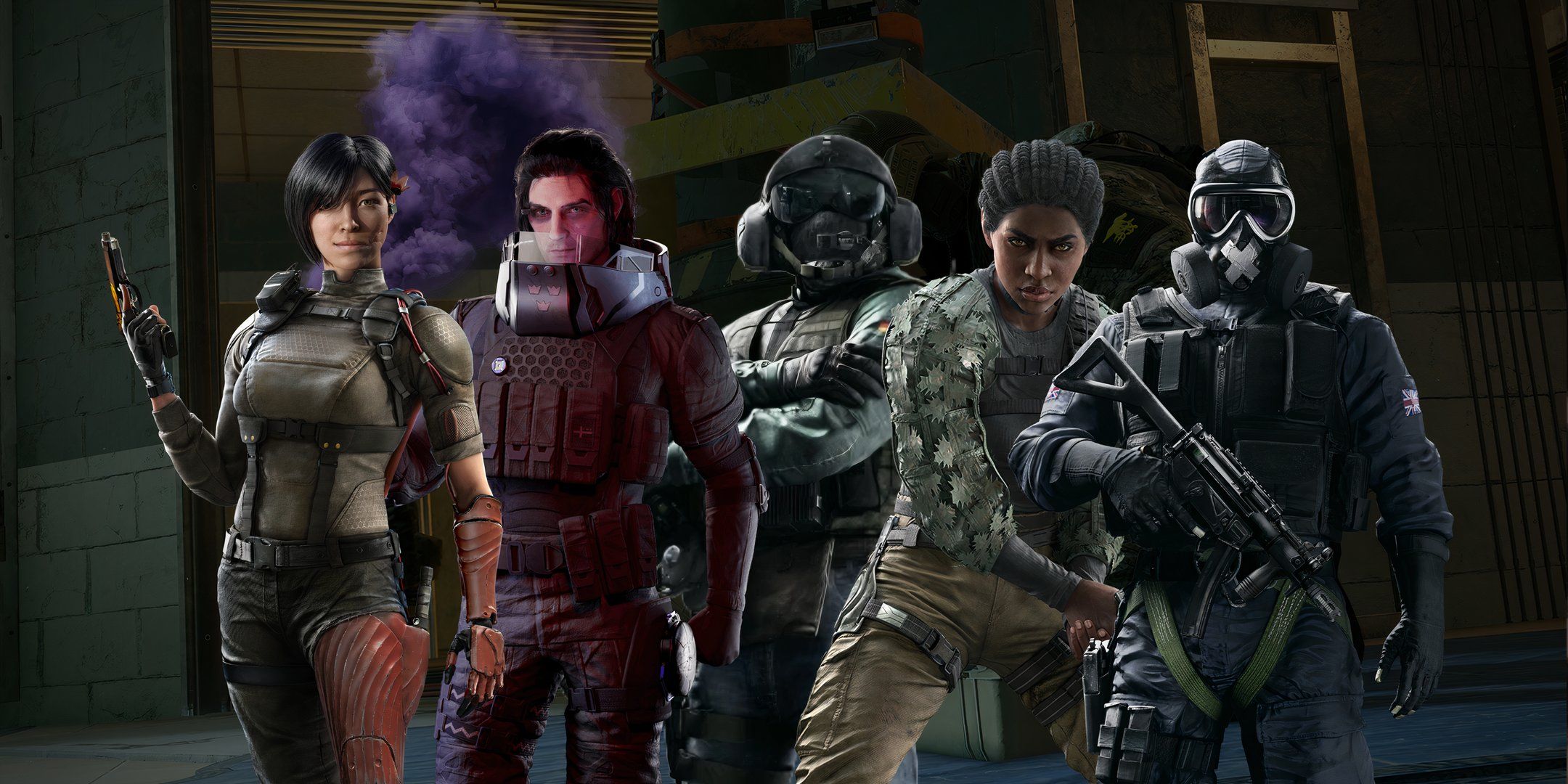 Aruni, Fenrir, Jager, Melusi, Mute in Rainbow Six Siege