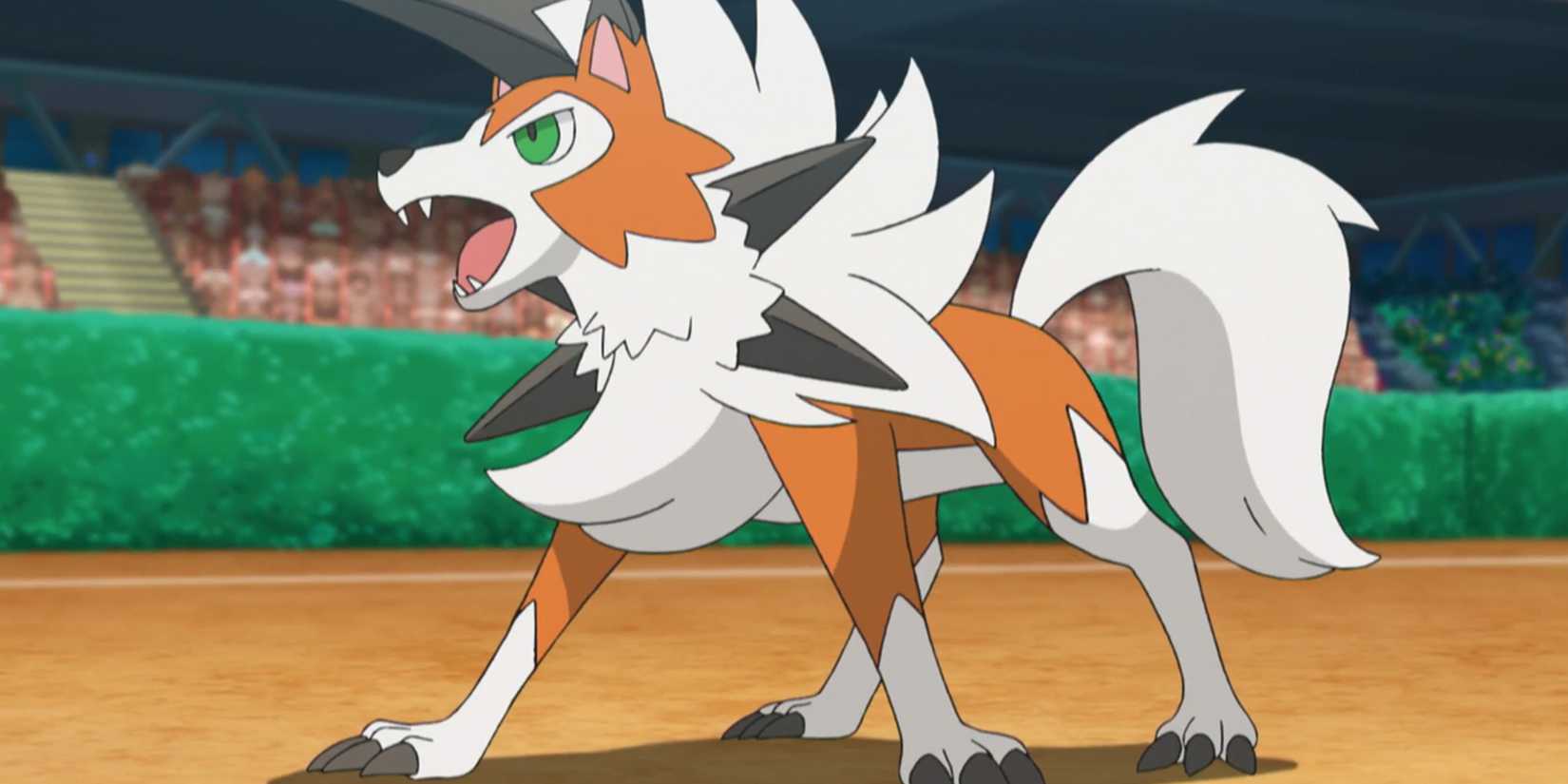 Ash's Lycanroc In The Pokemon Anime