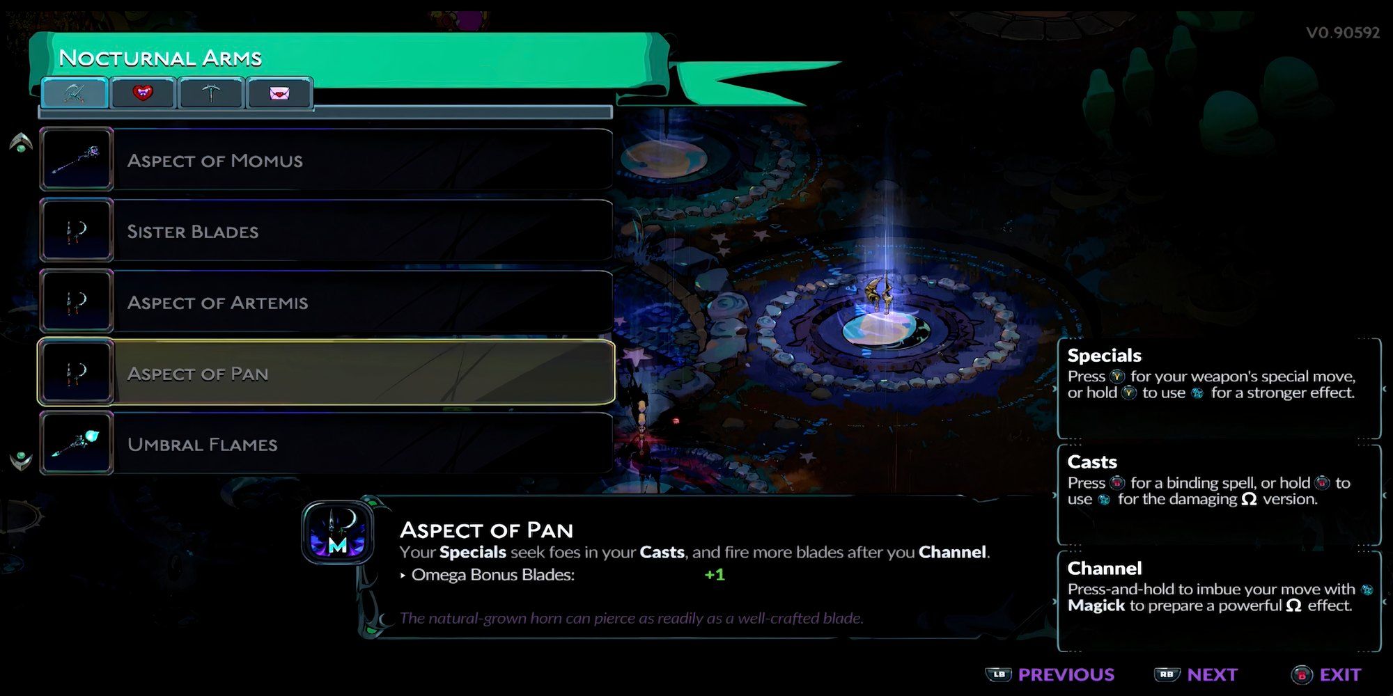 Aspect Of Pain in Hades 2