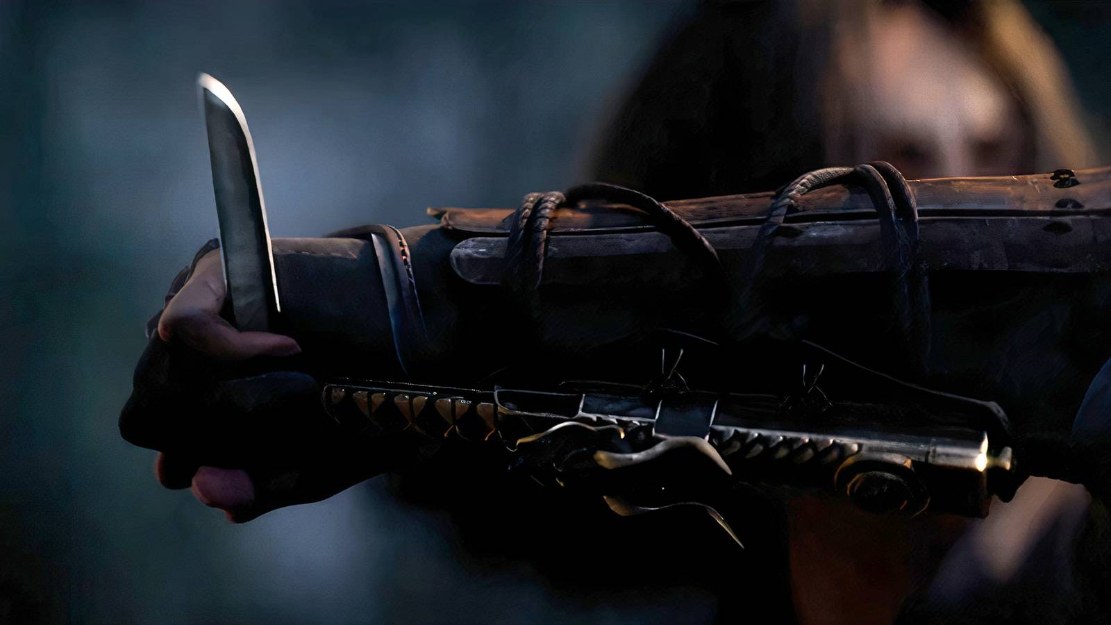 Assassin's Creed Shadows' Naoe using the Pivot Blade