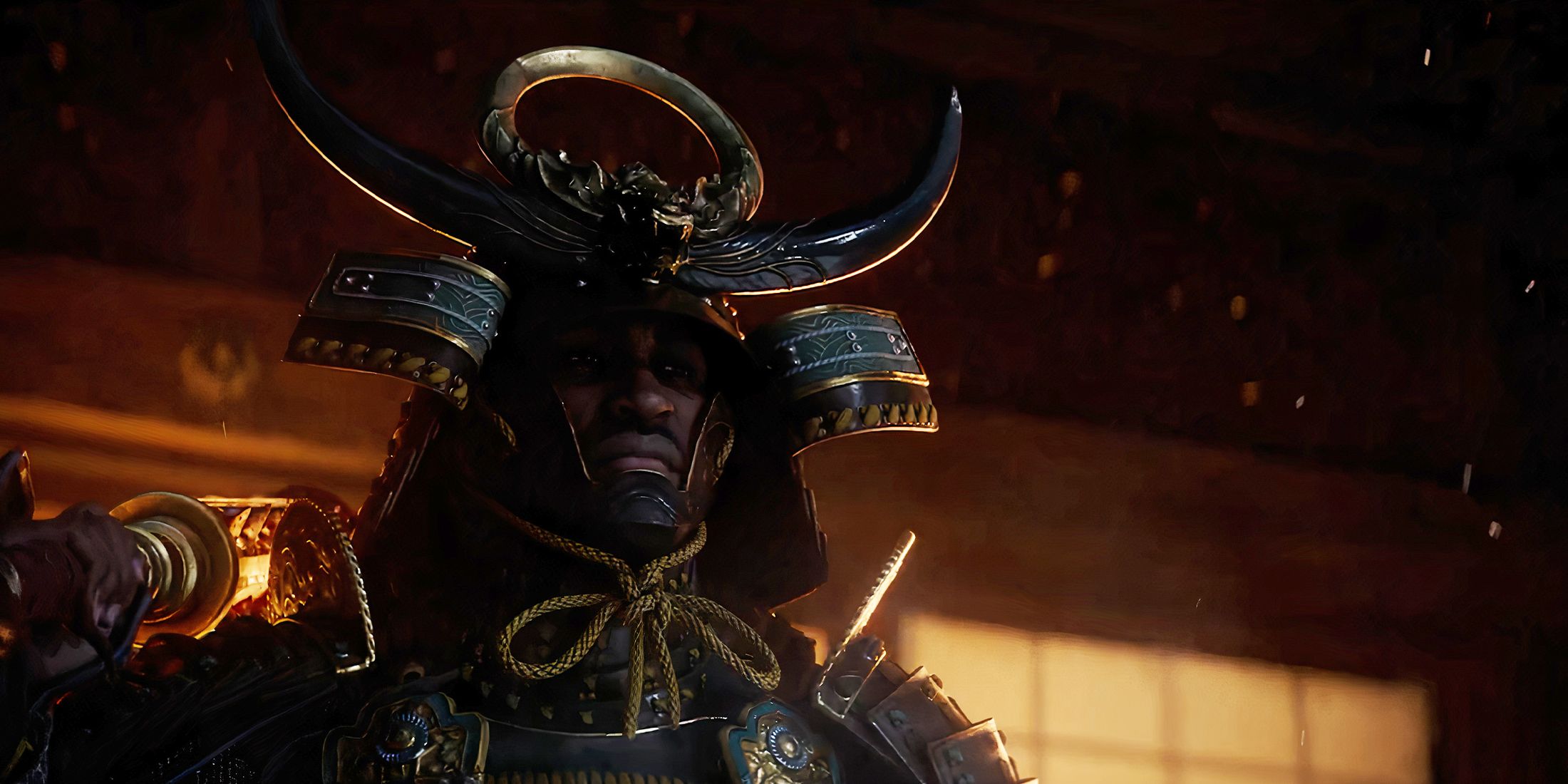 Assassin's Creed Shadows Yasuke in Samurai gear