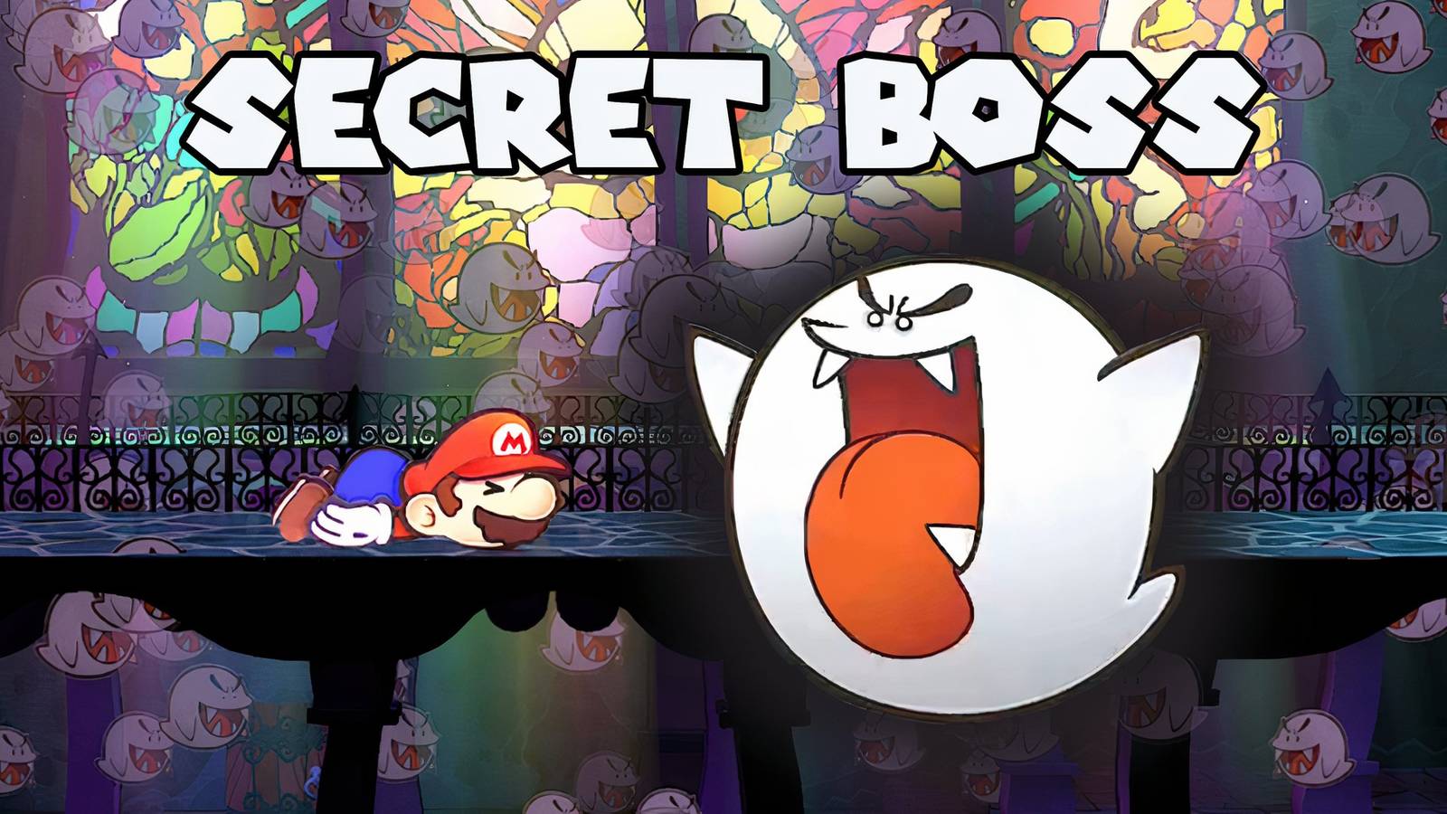 Paper Mario: The Thousand-Year Door - Secret Boss: Atomic Boo