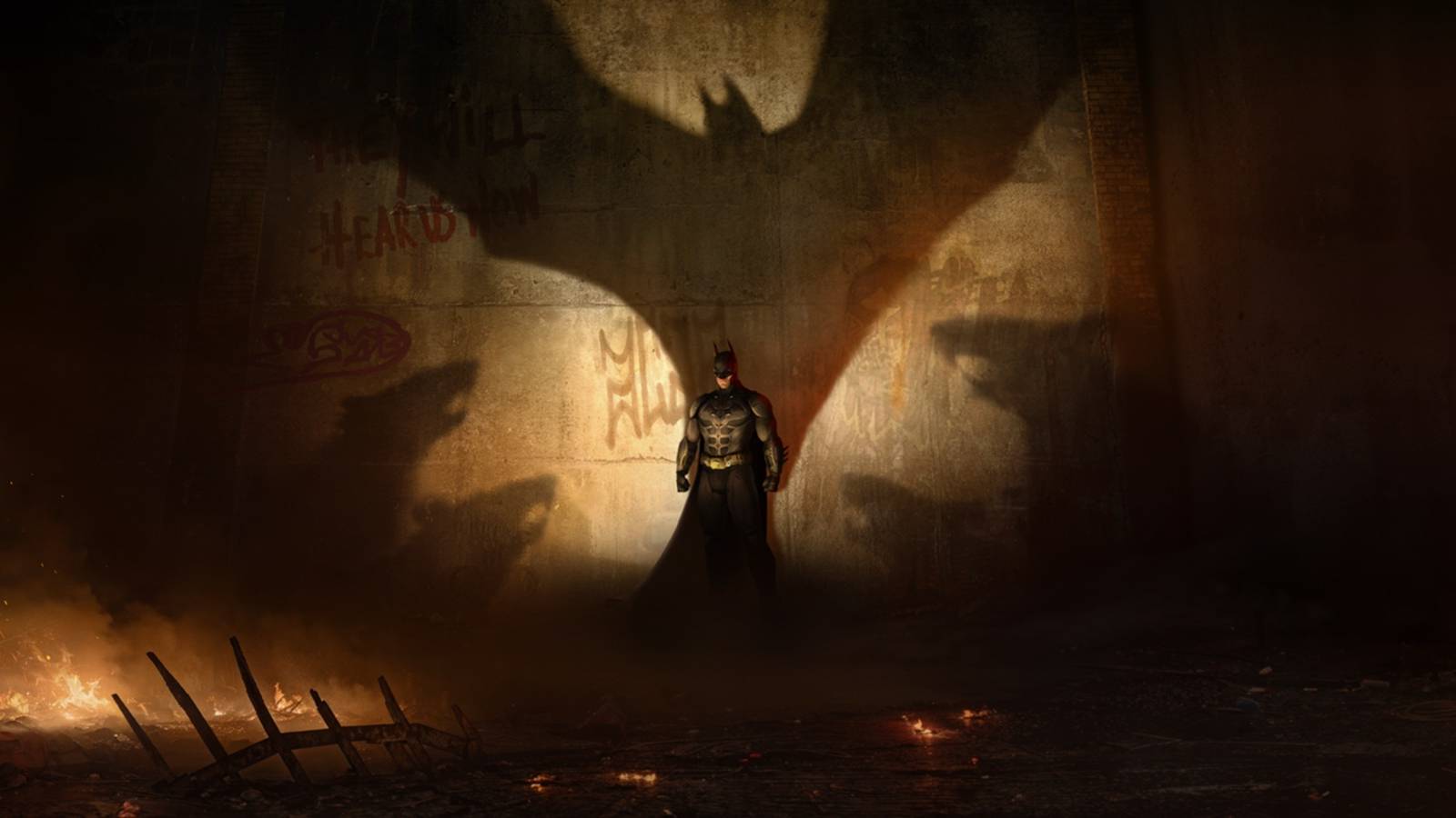 batman arkham shadow key art