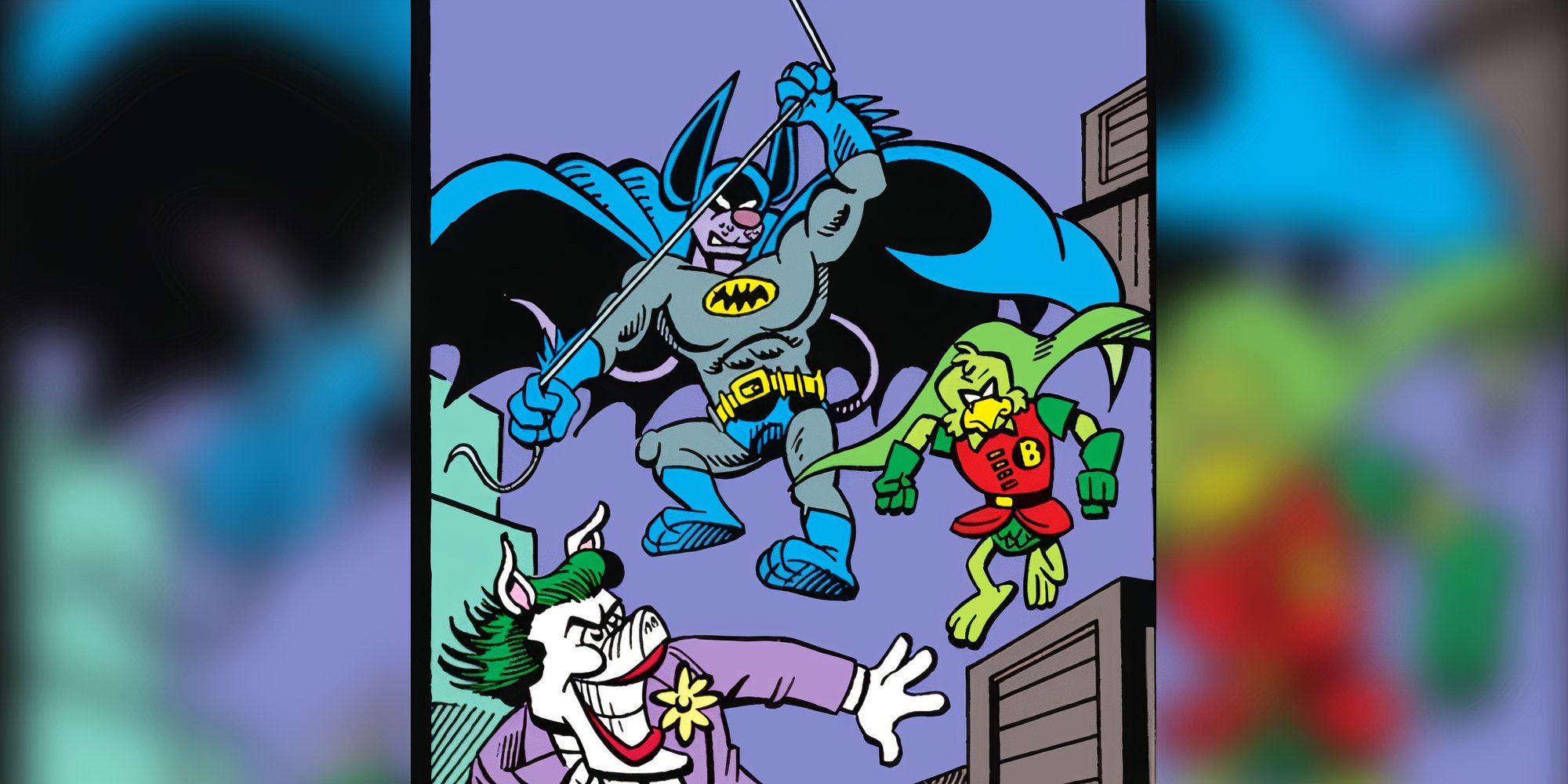 Batmouse And Boyd The Robin Wonder In DC Comics