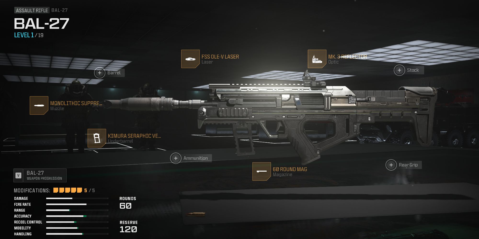 best attachments for the BAL-27 in Modern Warfare 3 