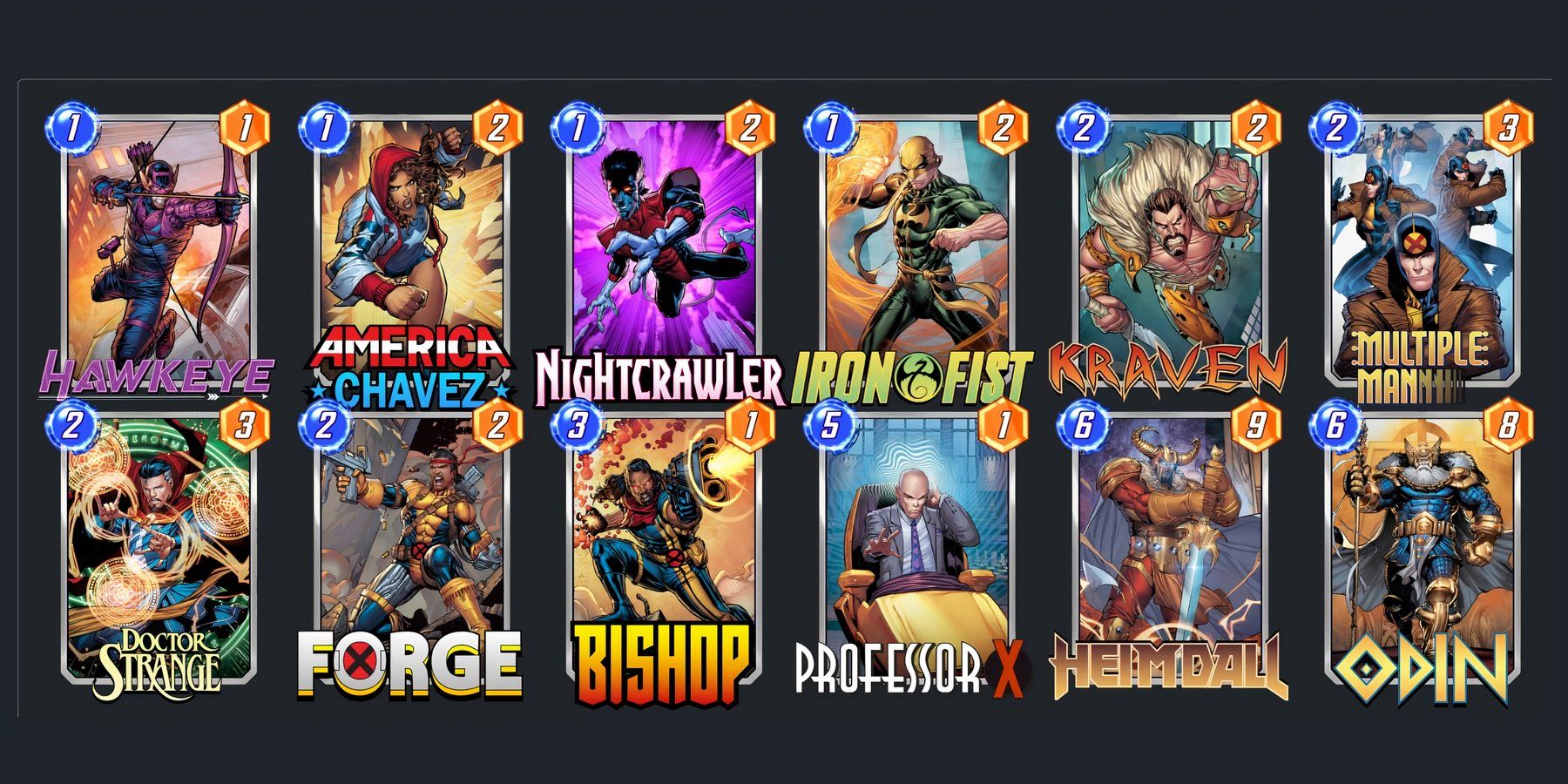 the best movement deck for beginner players in marvel snap.