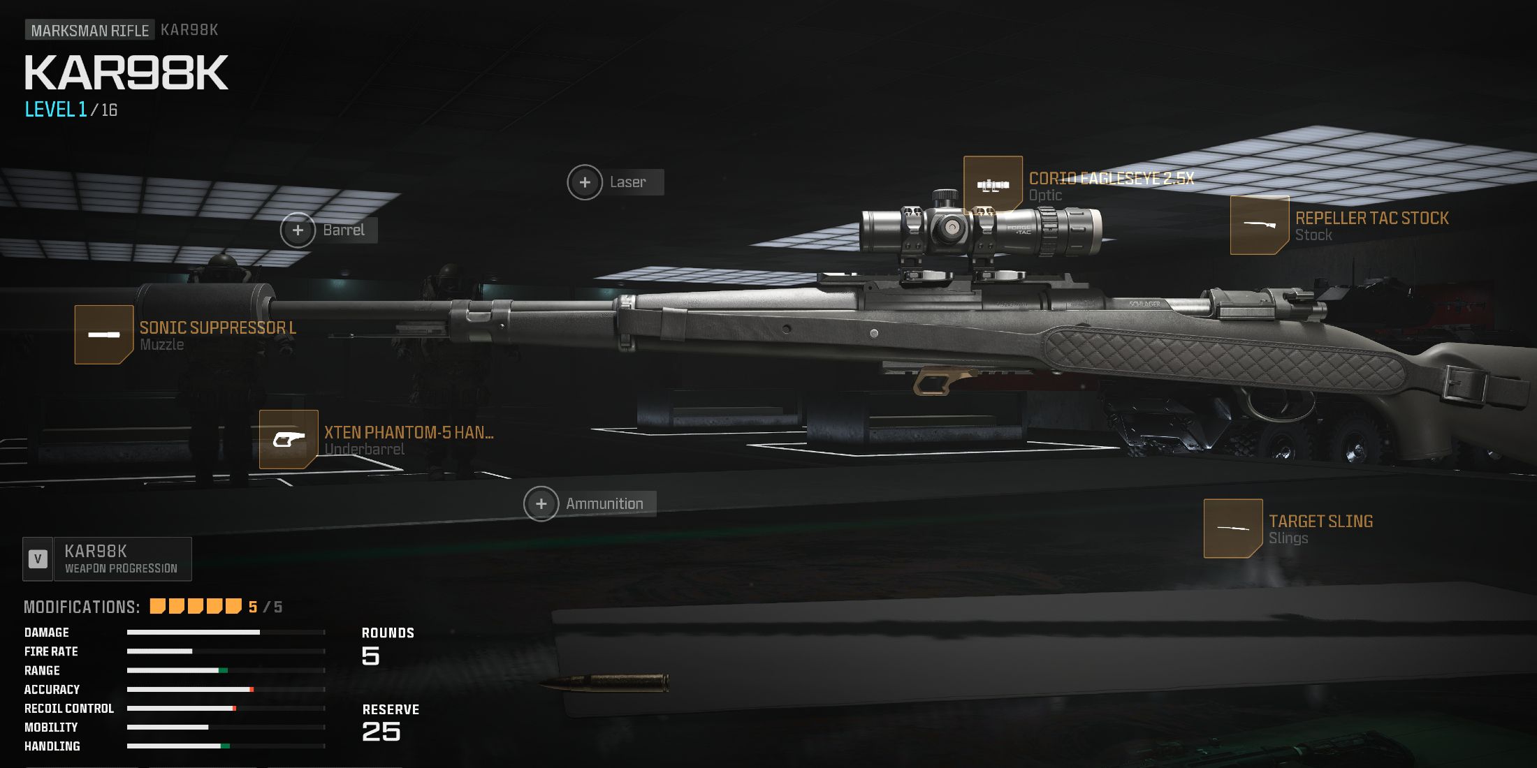 The Kar98k in Call of Duty Modern Warfare 3 