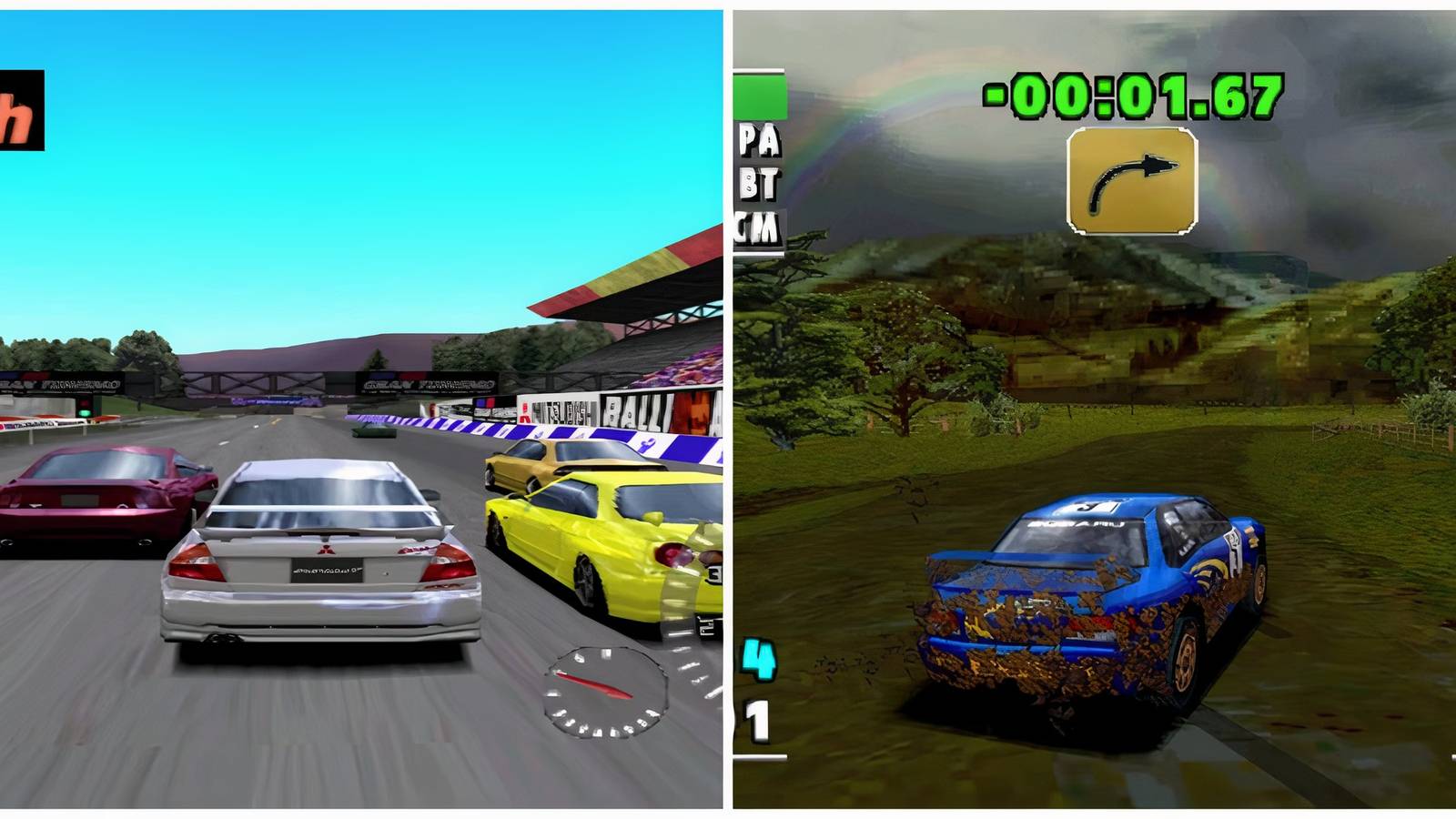 best ps1 racing