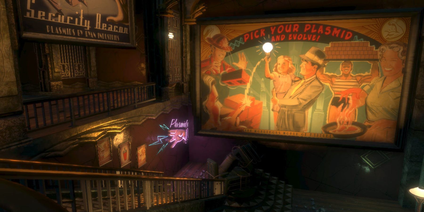BioShock Steam art plasmid poster