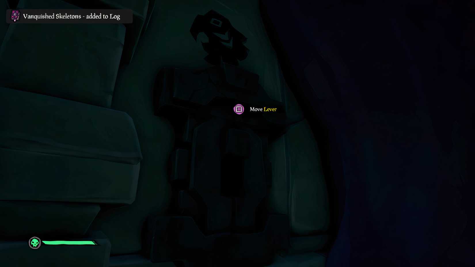 Bird Lever in Shrine of Ancient Tears in Sea of Thieves