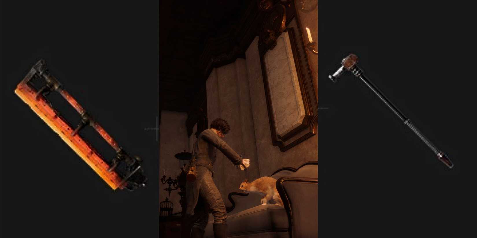 Black Steel Cutter Blade and Circular Electric Chainsaw Handle