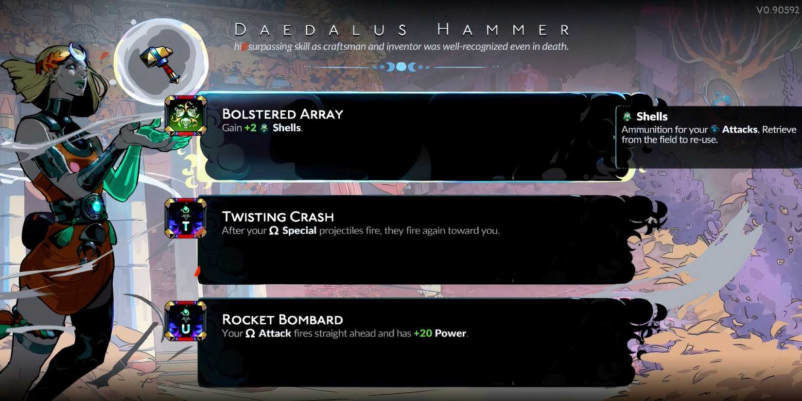Bolstered Array in Hades 2
