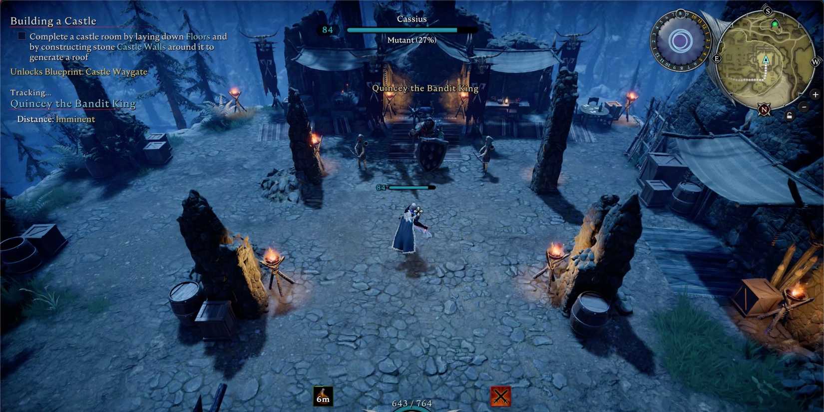 Quincey the Bandit King in V Rising