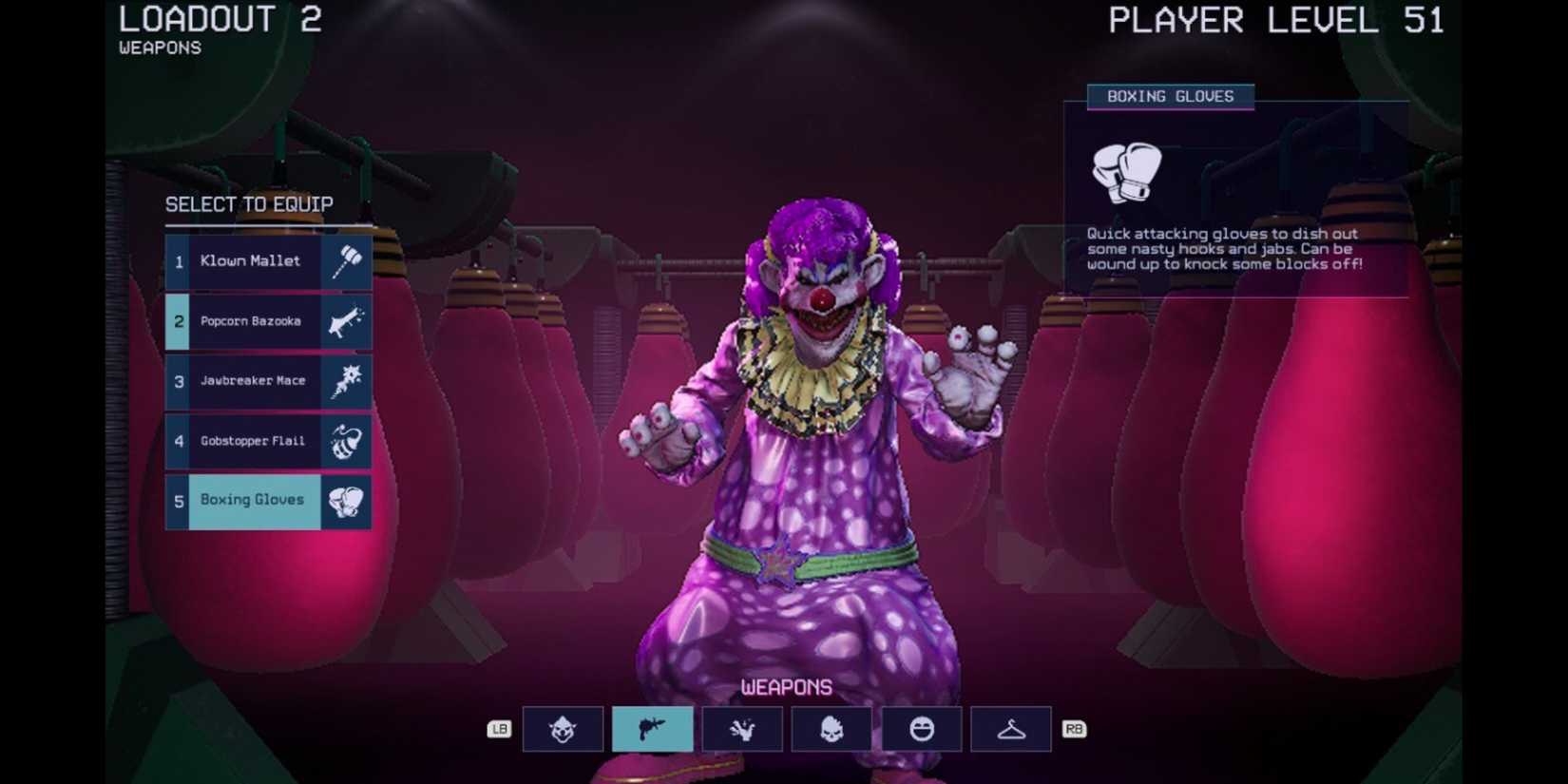 Boxing Gloves in Killer Klowns From Outer Space