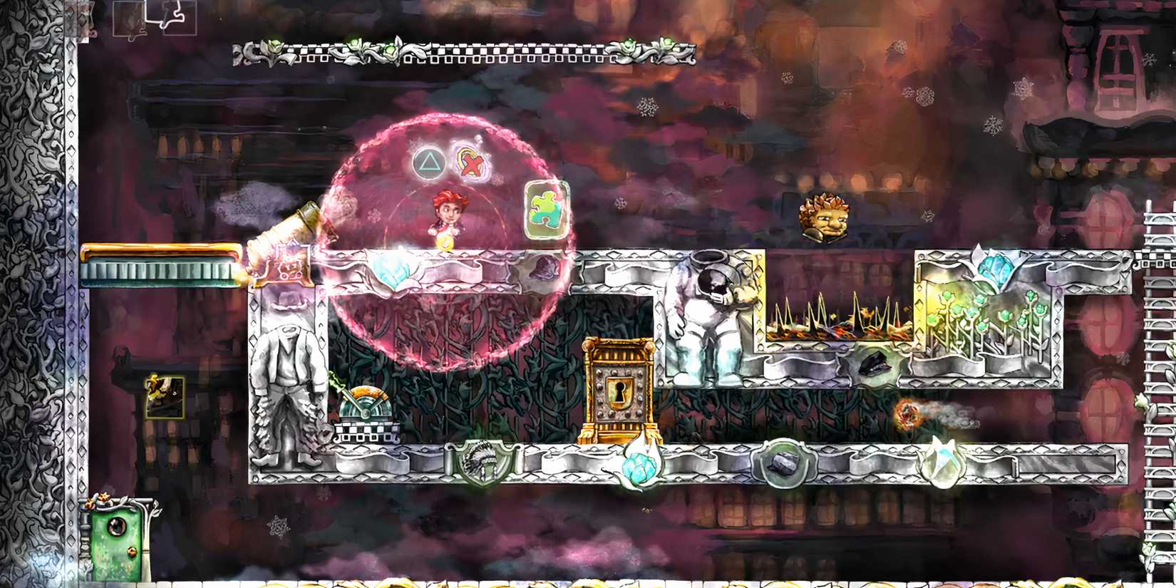 Braid Cascade Puzzle 1 ring drop