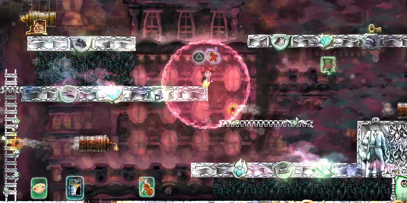 Braid Cascade Puzzle 2 Ledge