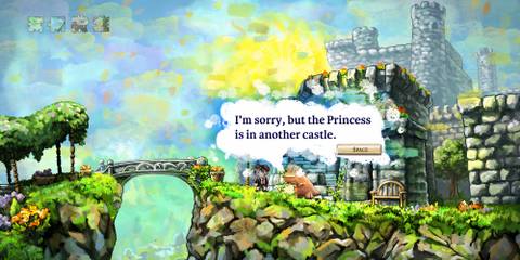 Braid The Princess dialog