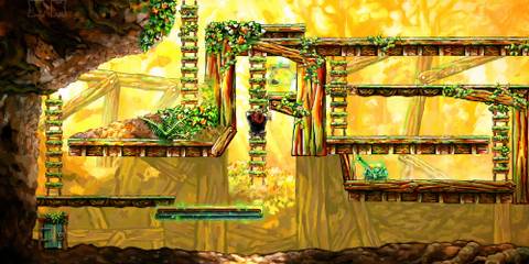 Braid Tingling Climbing Ladder