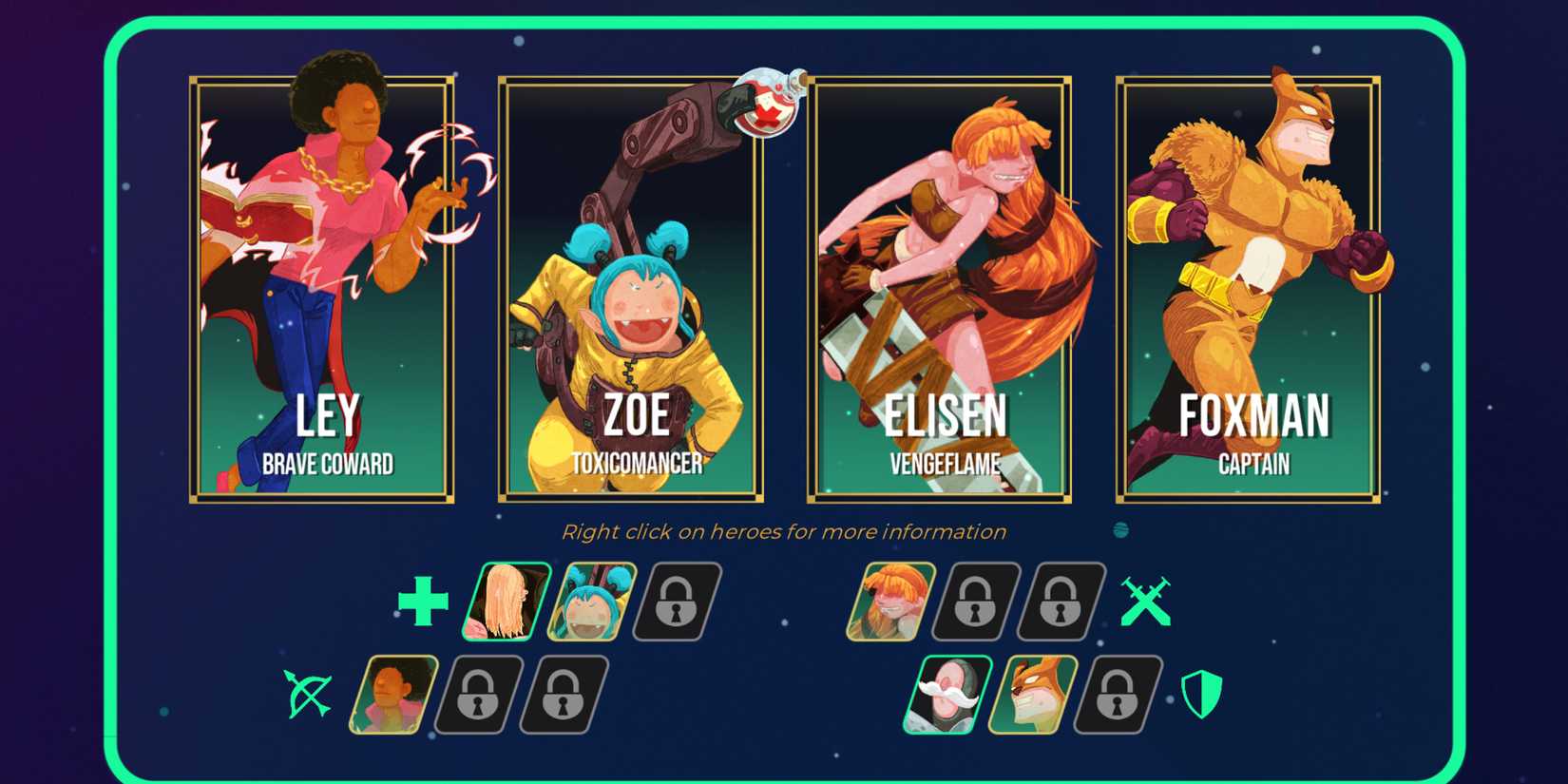 break the loop characters