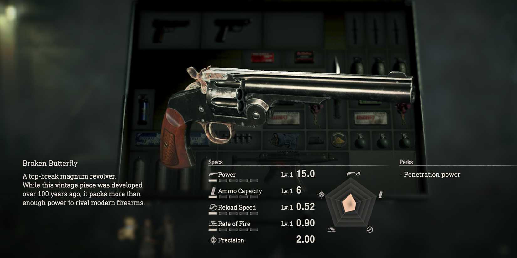 Resident Evil 4 Remake Broken Butterfly Max Upgraded