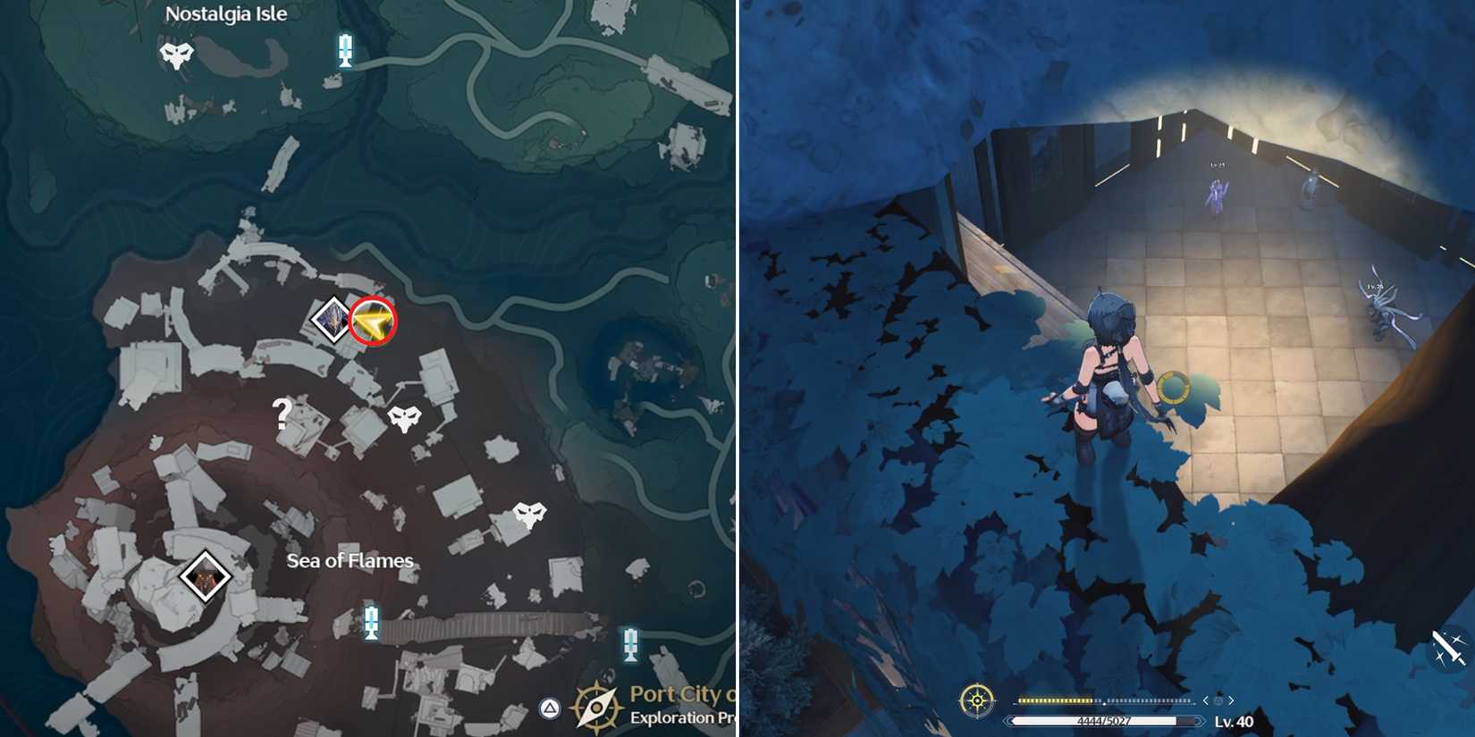 building hole location in wuthering waves