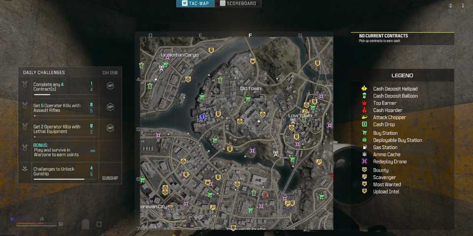 Bunker 5 map location Urzikstan - Warzone