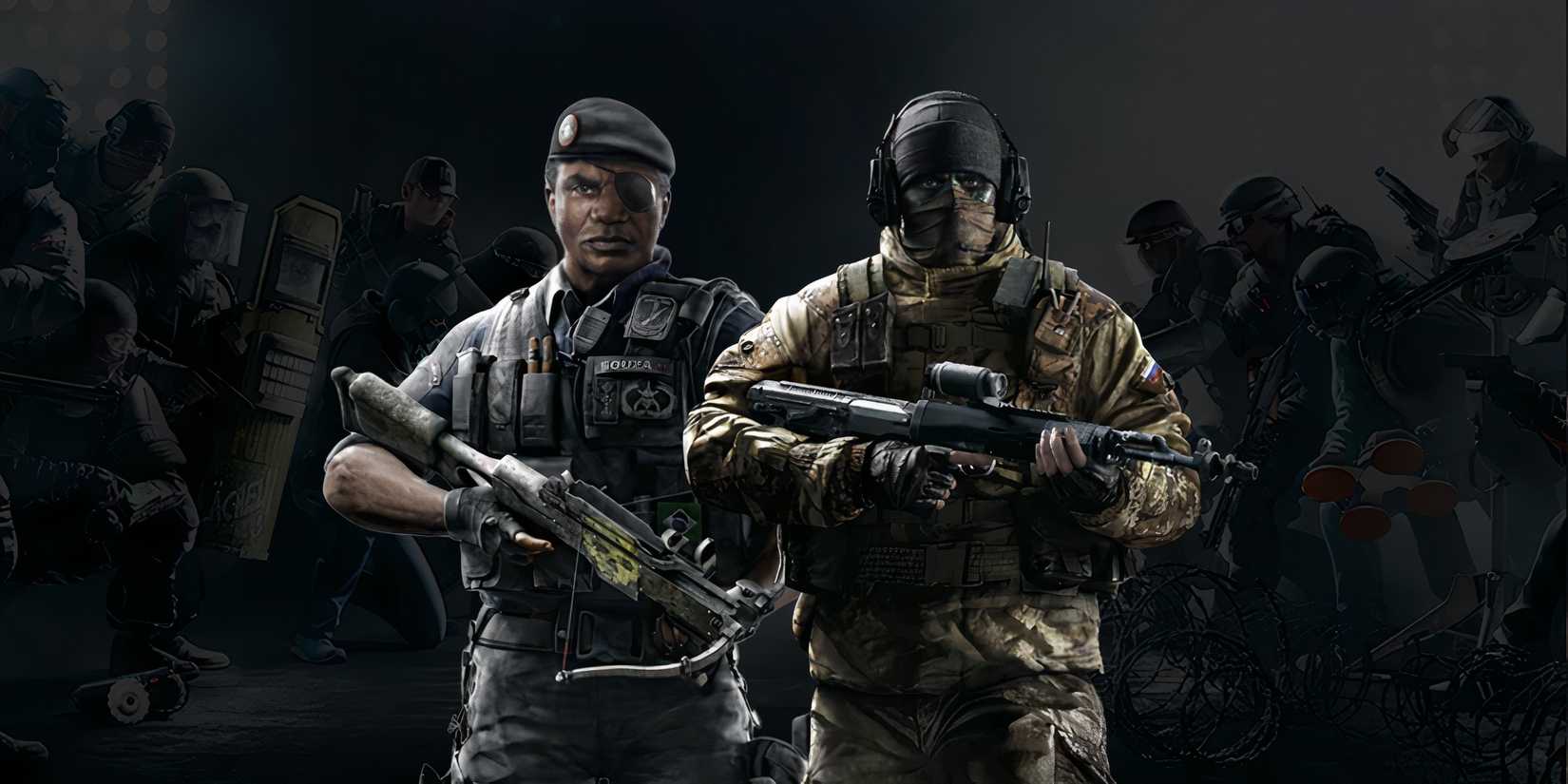 Capitao and Glaz in Rainbow Six Siege