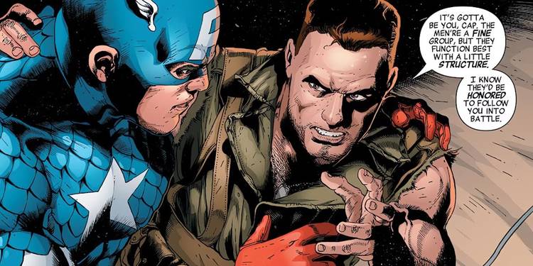 Howling Commandos Seven Captain America Commando
