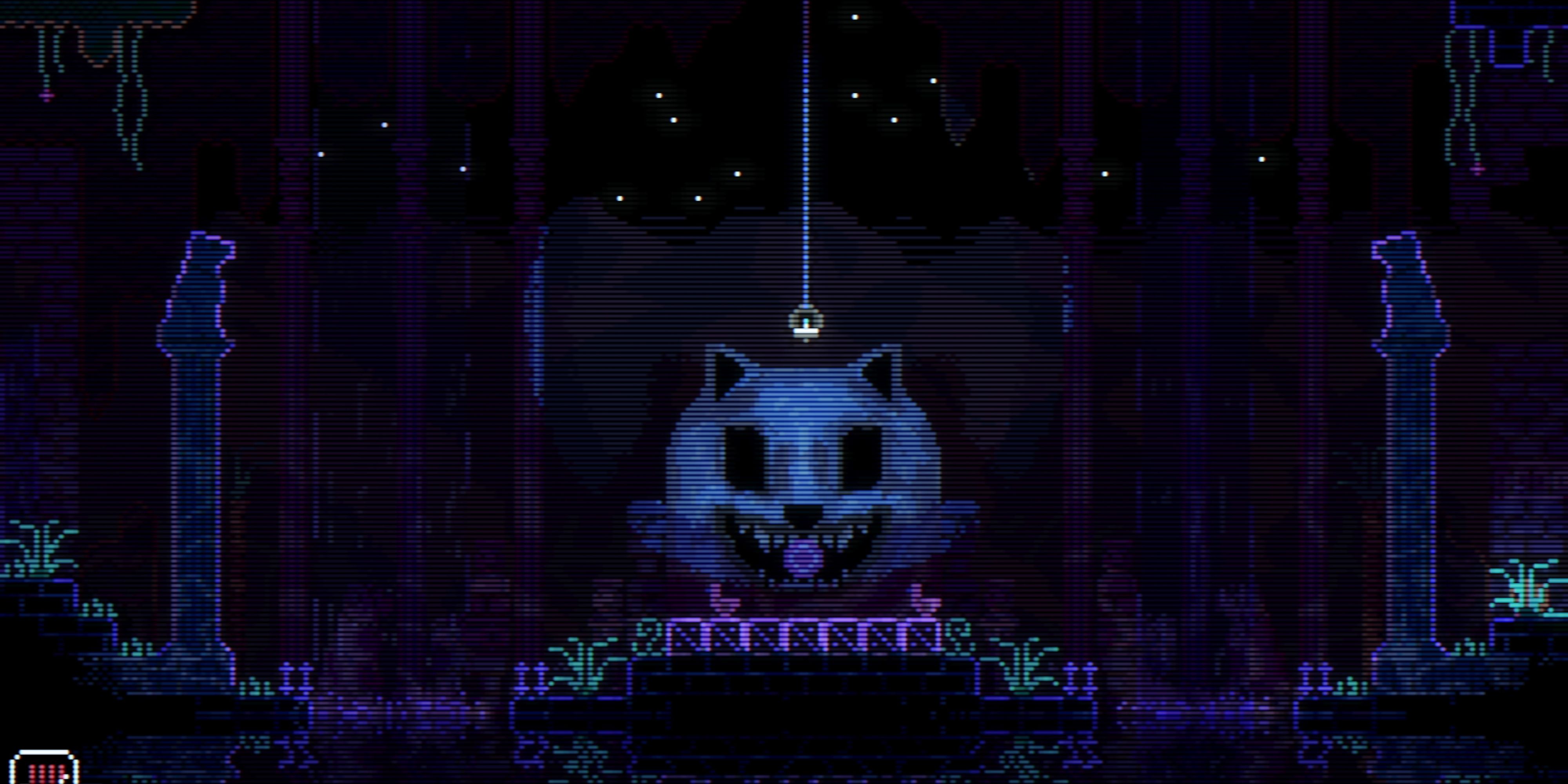 cat ghost room in animal well