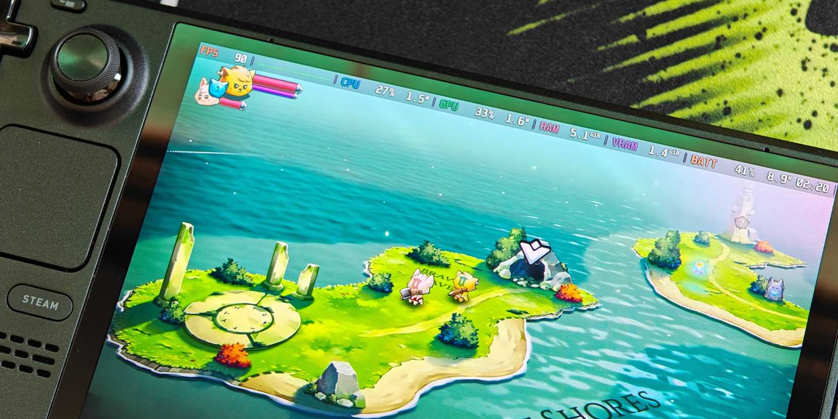 Cat Quest II Steam Deck OLED FPS