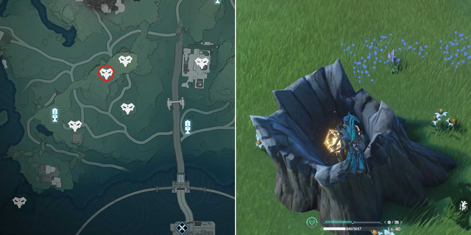 central plains sonance casket location 11 in wuthering waves