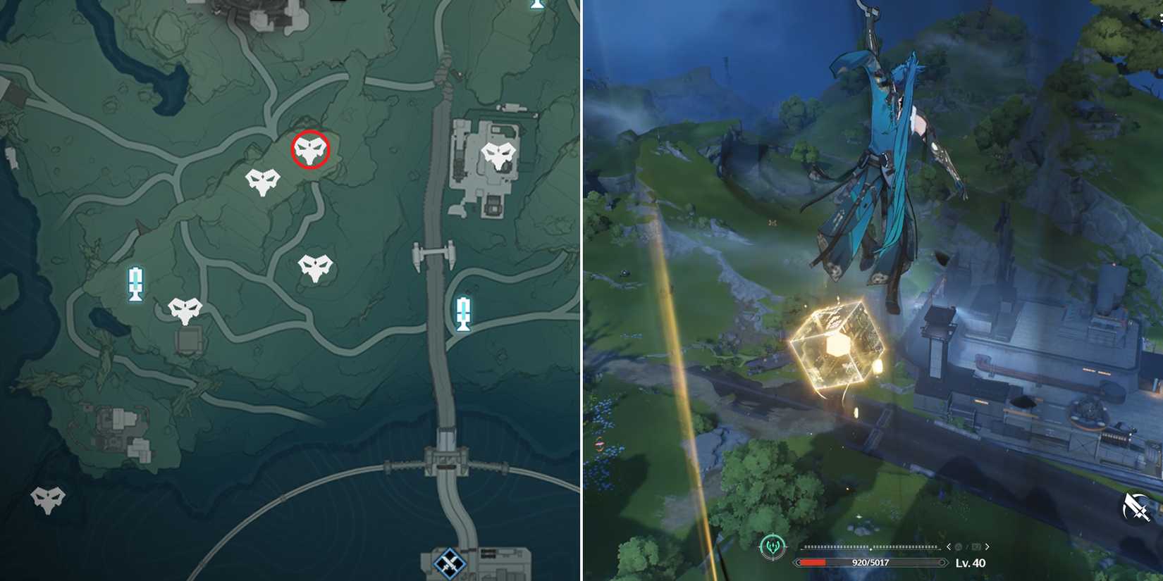 central plains sonance casket location 12 in wuthering waves