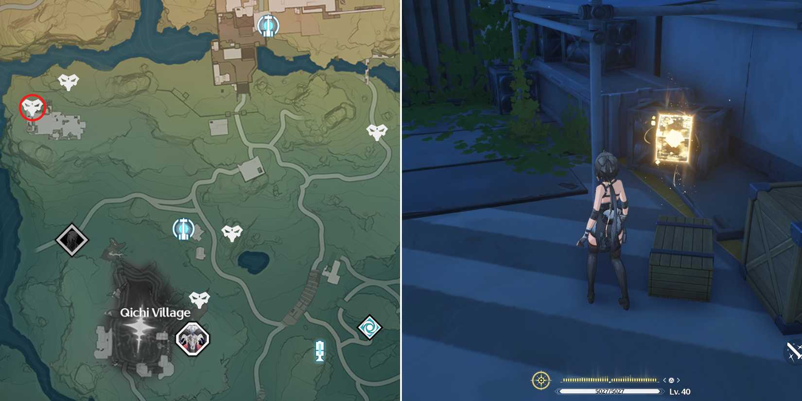 central plains sonance casket location 16 in wuthering waves