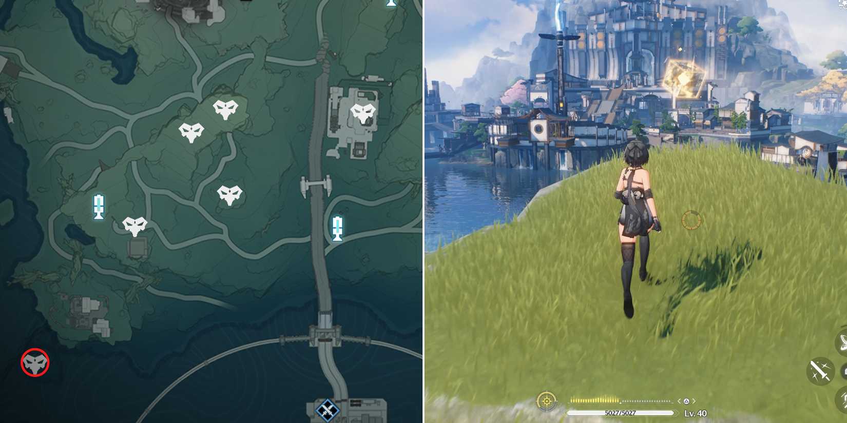 central plains sonance casket location 9 in wuthering waves