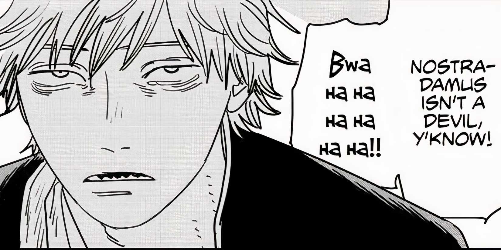 chainsaw man nostradamus