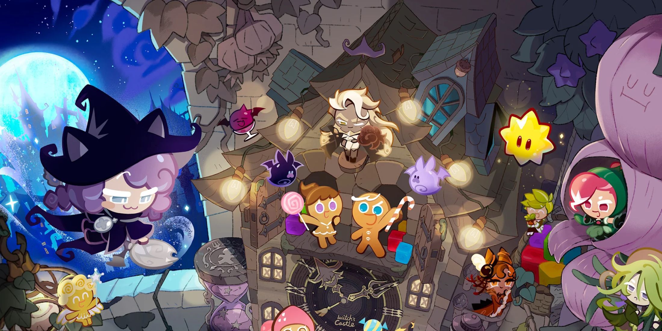 Cookie Run Witch’s Castle cookies
