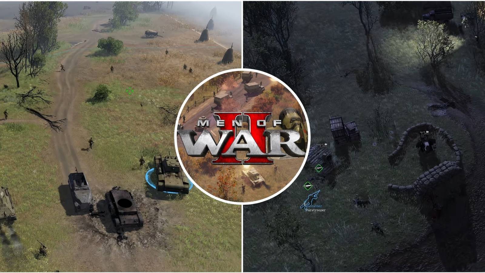 Featured image for Men of War 2 with gameplay screenshots